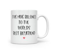 Anonymous Gifting This Mug Belongs to The World's Best Boyfriend