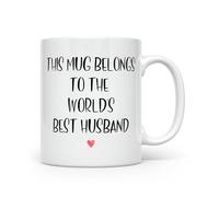 Anonymous Gifting This Mug Belongs to The World's Best Husband