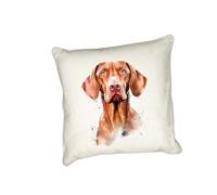 Anonymous Gifting Vizsla- Watercolour dog printed cushion cover - perfect for dog lovers