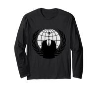Anonymous Global T-Shirt We are Legion Hacking PC Shirt Long Sleeve T-Shirt