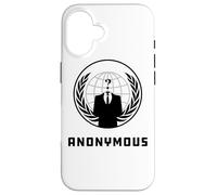 Anonymous Hacker Culture Case for iPhone 16