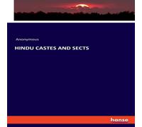 Anonymous HINDU CASTES & SECTS Paperback Book Anonymous Multicolor