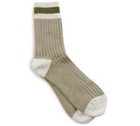 Anonymous Ism Tuck Cuff Stripes Crew Socks - Army M M