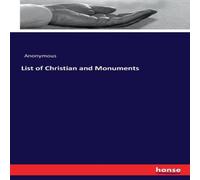 Anonymous List of Christian & Monuments Paperback Book Anonymous Multicolor