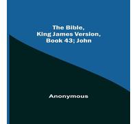 Anonymous The Bible, King James Version, Book 43; John Paperback Anonymous Multicolor