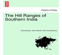 Anonymous The Hill Ranges of Southern India Paperback Book Anonymous Multicolor