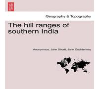 Anonymous The hill ranges of southern India. PART III Paperback Book Anonymous Multicolor