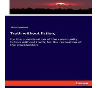 Anonymous Truth without fiction, :for the consideration of the community: Anonymous Multicolor