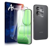 Anoowkoa 2+2 Pack for Honor 600 Lite 5G Screen Protectors and Camera Lens Protectors Guard Tempered Glass Film, Anti Fingerprints Protective Film