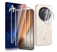 Anoowkoa 2+2 Pack for Honor Magic 8 Pro/Honor Magic8 Pro 5G Screen Protectors and Camera Lens Protectors Guard Tempered Glass Film, Anti Fingerprints Protective Film