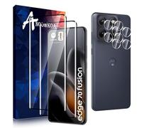 Anoowkoa 2+2 Pack for Motorola Moto Edge 70 Fusion Screen Protectors and Camera Lens Protectors Guard Tempered Glass Film, Anti Fingerprints Protective Film