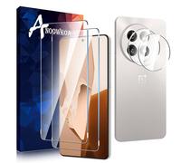Anoowkoa 2+2 Pack for OnePlus 13R 5G Screen Protectors and Camera Lens Protectors Guard Tempered Glass Film, Anti Fingerprints Protective Film