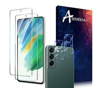 Anoowkoa 2+2 Pack for OnePlus Nord 6 Screen Protectors and Camera Lens Protectors Guard Tempered Glass Film, Anti Fingerprints Protective Film
