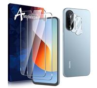Anoowkoa 2+2 Pack for Xiaomi Redmi A7 Pro 4G Screen Protectors and Camera Lens Protectors Guard Tempered Glass Film, Anti Fingerprints Protective Film