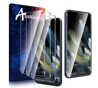 Anoowkoa 2 Pack Premium Screen Protector for Blackview Wave 8c/Wave 8/Oscal Flat 2 Tempered Glass Film Guard Cover-Genuine Glass-One-Push Super Easy Installation