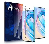 Anoowkoa 2 Pack Premium Screen Protector for Honor X8a Tempered Glass Film Guard Cover-Genuine Glass-One-Push Super Easy Installation