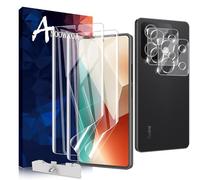 Anoowkoa 2 Pack Screen Protectors for Xiaomi Redmi Note 13 5G Soft Flexible Not Glassand 2 PackCamera Lens Tempered Glass Protector Anti Fingerprints Protective Film