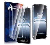 Anoowkoa 3 Pack Premium Screen Protector for OnePlus Nord 5/OnePlus Nord CE5 Tempered Glass Film Guard Cover-Genuine Glass-One-Push Super Easy Installation