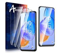 Anoowkoa 3 Pack Premium Screen Protector for TCL 60 5G/TCL 60 SE/TCL 60 SE Nxtpaper 5G Tempered Glass Film Guard Cover-Genuine Glass-One-Push Super Easy Installation