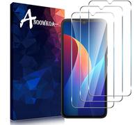 Anoowkoa 3 Pack Premium Screen Protector for TCL K70 SE Tempered Glass Film Guard Cover-Genuine Glass-One-Push Super Easy Installation