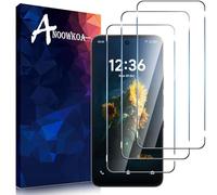 Anoowkoa 3 Pack Premium Screen Protector for TCL NxtPaper 70 Pro Tempered Glass Film Guard Cover-Genuine Glass-One-Push Super Easy Installation