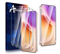 Anoowkoa 3 Pack Premium Screen Protector for Vivo X300 Tempered Glass Film Guard Cover-Genuine Glass-One-Push Super Easy Installation