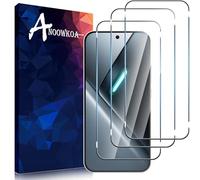 Anoowkoa 3 Pack Premium Screen Protector for Xiaomi Poco X8 Pro Tempered Glass Film Guard Cover-Genuine Glass-One-Push Super Easy Installation