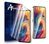 Anoowkoa 3 Pack Premium Screen Protector for ZTE Blade V70 Tempered Glass Film Guard Cover-Genuine Glass-One-Push Super Easy Installation