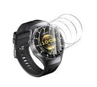 Anoowkoa 4 Pack Premium Screen Protector for Huawei Watch GT6 Pro/Huawei Watch GT6 46mm Tempered Glass Film Guard Cover-Genuine Glass-One-Push Super Easy Installation