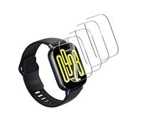Anoowkoa 4 Pack Premium Screen Protector for Xiaomi Redmi Watch 5 Active Tempered Glass Film Guard Cover-Genuine Glass-One-Push Super Easy Installation