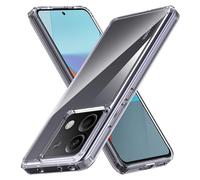 Anoowkoa Case for Xiaomi Redmi Note 13 Pro 5G TPU and Clear PC Hybrid Hard Acrylic Slim Phone Case Clear Ultra Crystal Transparent Protective Back Cover Flexible Bumper Silicone CaseShock Absorption