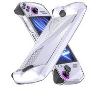 Anoowkoa TPU Case for Asus rog Ally Phone Case Clear with Built-in Camera Lens Protector Thin Transparent Protective Back Cover Soft Flexible Bumper Hybrid Silicone Case