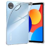 Anoowkoa TPU Case for Redmi Pad SE 4G 8.7 inch 2024 Tablet Case Clear with Built-in Camera Lens Protector Thin Transparent Protective Back Cover Soft Flexible Bumper Hybrid Silicone Case