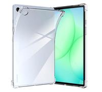 Anoowkoa TPU Case for Samsung Galaxy Tab A11 8.7 Inch Tablet Case Clear with Built-in Camera Lens Protector Thin Transparent Protective Back Cover Soft Flexible Bumper Hybrid Silicone Case