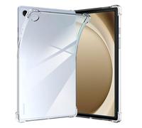 Anoowkoa TPU Case for Samsung Galaxy Tab A11 Plus Tablet Case Clear with Built-in Camera Lens Protector Thin Transparent Protective Back Cover Soft Flexible Bumper Hybrid Silicone Case