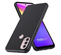Anoowkoa TPU Case forMoto E 40 Phone Case Clear with Built-in Camera Lens Protector Thin Transparent Protective Back Cover Soft Flexible Bumper Hybrid Silicone Case