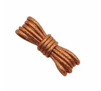 Anopo 2 Pairs Glitter Shoe Laces for Sneakers 4.5mm Round Bling Metallic Shoe String for High Tops Orange 160cm