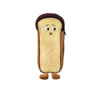 Anopo Bread Pencil Pouch Novelty Toast Baguette Bread Pencil Case Cute Kawaii Stationary Bag Scared