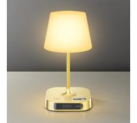 Anordsem Rechargeable Table Lamps for Livingroom: Wireless Touch Night Light 3 Color Dimmable - Waterproof Ambient Lighting for Bathroom Shower - Mood Decor Gifts for Friends (Gold)