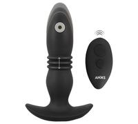 ANOS - Radio-Controlled Thrusting Anal Vibrator (Black)
