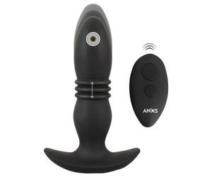 ANOS - Radio-Controlled Thrusting Anal Vibrator (Black)