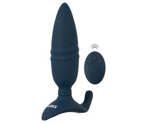 ANOS - Radio-Controlled, Thrusting Anal Vibrator (Blue)