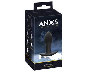 ANOS - Rechargeable, Waterproof Prostate Vibrator (Black)