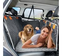 ANOSOSPECIAL Back Seat Extender,Dog Car Seat Cover,Waterproof Pet Hammock Travel Bed,Durable Camping Air Mattress,Non Inflatable Car Bed Mattress Easy Clean for SUV Truck (Black)