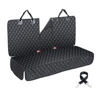 ANOSOSPECIAL Dog Car Seat Cover - SUV & Truck, Large, Black, ISOFIX, Non-Slip, Water Resistant
