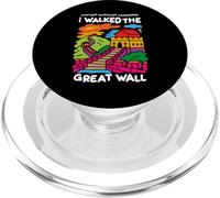 Another Adventure Conquered I Walked the Great Wall of China PopSockets PopGrip for MagSafe