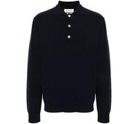 Another Aspect Another Polo Shirt 2.0 wool polo shirt - Blue S-M