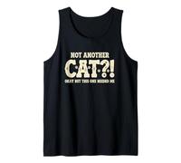 Another Cat This One Needs Me Crazy Cat Mama Lover Tank Top
