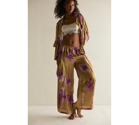 Another Chance Sleep Pants by Intimately at Free People in Golden Harvest, Size: Large - female
