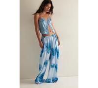 Another Chance Sleep Pants by Intimately at Free People in Sky Bloom, Size: Small - female